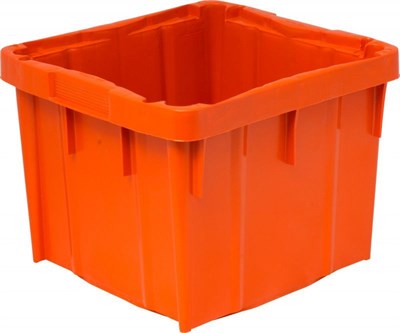 Ящик п/э "Тетра-рекс" 392х364х298 (1л) оранжевый морозостойкий (305 м) - фото 43385
