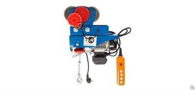 С ТЕЛЕЖКОЙ таль электрическая TOR PA 600/1200 кг 20/10 м (серия T) - фото 60542