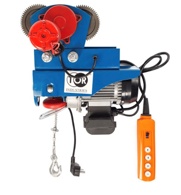 С ТЕЛЕЖКОЙ таль электрическая TOR PA 500/1000 кг 12/6 м (серия T) - фото 60550