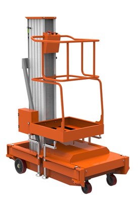 Подъемник мачтовый телескопический 125 кг 8 м TOR GTWY8-100 AC 220V 1-мачтовый (от сети) (G) - фото 60602