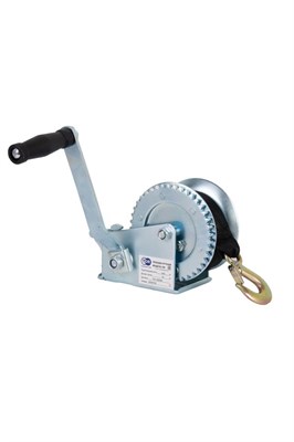 Лебедка ручная TOR ЛФ-1200 (FD) г/п 0,5 т, длина ленты 10 м - фото 61388