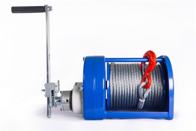 Лебедка ручная TOR ЛТ-2 (JHW) г/п 2,0 т, длина троса 40 м - фото 61525