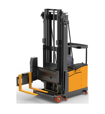 Штабелер самоходный 1,5 т 5,0 м TOR OPD15 узкопроходный (с фиксированной кабиной) Li-ion - фото 64437