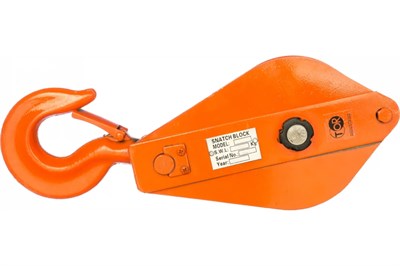 Блок монтажный двухрольный с крюком TOR 1 т (S)# - фото 64585