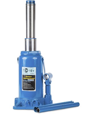 Домкрат гидравлический телескопический TOR ДГТ-8 г/п 8 т (2 уровня) - фото 64796