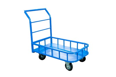 Тележка платформенная TOR ТП-МБ (500х800) с бортами (колеса 125мм) - фото 65118