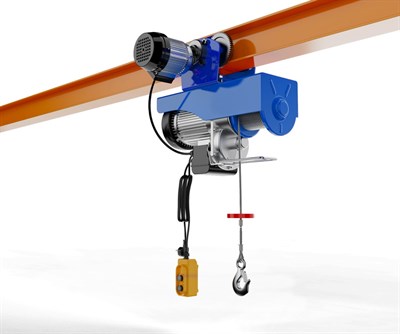 С ТЕЛЕЖКОЙ таль электрическая TOR PA 400/800 кг 30/15 м - фото 65236