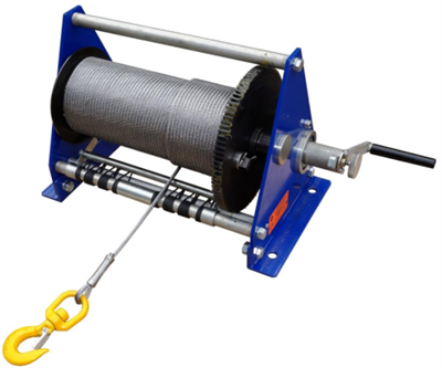 Лебедка канатная Дина-2 1000 кг 20 м с блоком БМ 1,0-01 - фото 65553