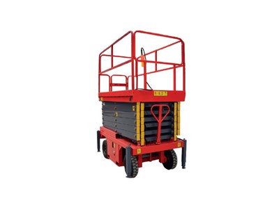 Подъемник ножничный передвижной 500 кг 14/16 м TOR SJY-0,5-14 AC 380В сетевой (G) - фото 65820