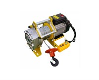 Лебедка TOR CD-300/600-A (KCD-300/600 kg, 380 В) с канатом 40 м (алюминиевый корпус)