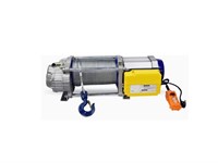 Лебедка электрическая  750/1500кг 100/50м с канатом 380В алюминиевый корпус TOR TSA