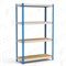 МКФ стеллаж 18504-2,5 металлический, 2500х1830х508 мм, полок:  шт. - фото 39552