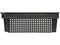 Ящик п/э 600х400х200 1,5кг. дно сплошное, стенки перфорированные цв. чёрный (102-1) - фото 42788