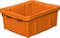 Ящик п/э "Тетра-брик" 480х392х220 (0,5л) оранжевый морозостойкий (304 м) - фото 42880