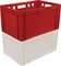 Ящик п/э 600х400х300 сплошной, Е3 цв. красный (210) - фото 42942