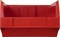 Ящик п/п 350х230х150 Milano цв. красный (5003) - фото 43148