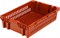 Ящик п/э хлебный 600х400х152,5 красный вес 1,4 кг. (403-1) - фото 43312