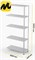 Приставная секция стеллажа для ПВЗ Яндекс МС, 2000х1000х400 мм, 5 полок с размерами