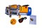 Лебедка TOR CD-300/600-A (KCD-300/600 kg, 220 В) с канатом 40 м (алюминиевый корпус) - фото 59743
